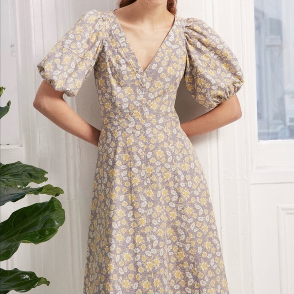 Rebecca Taylor La Vie Margeax Meadow Poplin Dress